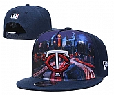Minnesota Twins Team Logo Adjustable Hat YD (1)